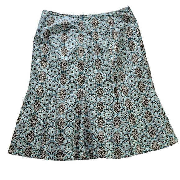 DAVID BROOKS Women's A-Line Skirt Multi-Color Size 10 - Picture 4 of 13